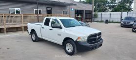 2014 RAM 1500 QUAD CAB PICKUP V6, FLEX FUEL, 3.6 LITER TRADESMAN PICKUP 4D 6 1/3 FT at Motors On Wheels - used car dealership in Houston, Texas.
