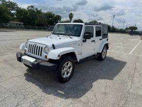 2013 JEEP WRANGLER SUV V6, 3.6 LITER UNLIMITED SAHARA SPORT UTILITY 4D