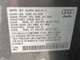 2013 AUDI Q7 SUV V6, TURBO DIESEL, 3.0 LITER TDI PREMIUM PLUS SPORT UTILITY 4D