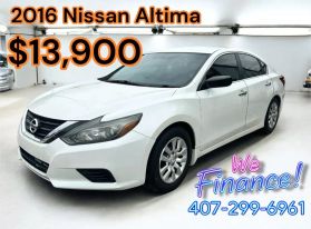 2016 NISSAN ALTIMA SEDAN 4-CYL, 2.5 LITER 2.5 S SEDAN 4D