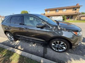 2015 FORD EDGE SUV V6, 3.5 LITER TITANIUM SPORT UTILITY 4D
