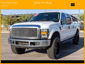 2008 FORD F350 SUPER DUTY CREW CAB PICKUP V8, TURBO DSL 6.4L XL PICKUP 4D 6 3/4 FT