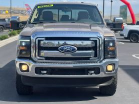 2011 FORD F250 SUPER DUTY CREW CAB PICKUP V8, TURBO DIESEL, 6.7L LARIAT PICKUP 4D 6 3/4 FT - The Auto Lot