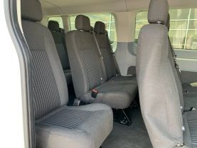 2016 FORD TRANSIT 350 15 PASSENGER VAN PASSENGER VANS V6, FLEX FUEL, 3.7 LITER XL W/LOW ROOF W/60/40 SIDE DOOR VAN 3D - Eddies Auto Sales