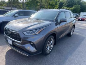 2020 TOYOTA HIGHLANDER SUV V6, 3.5 LITER PLATINUM SPORT UTILITY 4D - Gesner Auto Inc in Taunton, MA, 41.88613, -71.14527
