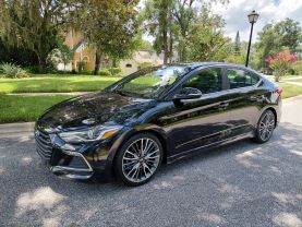 2018 HYUNDAI ELANTRA SEDAN 4-CYL, TURBO, GDI, 1.6 LITER SPORT SEDAN 4D