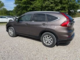 2015 HONDA CR-V SUV 4-CYL, I-VTEC, 2.4 LITER EX-L SPORT UTILITY 4D at T&T Repairables - used car dealership in Spencer, Indiana.