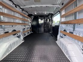 2023 FORD TRANSIT 250 CARGO VAN CARGO V6, FLEX FUEL, 3.5 LITER LOW ROOF W/RWB VAN 3D