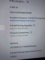 2023 TESLA MODEL 3 SEDAN AC ELECTRIC MOTOR STANDARD SEDAN 4D