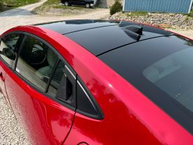 2024 TOYOTA PRIUS HATCHBACK 4-CYL, HYBRID, 2.0 LITER XLE HATCHBACK 4D at T&T Repairables - used car dealership in Spencer, Indiana.