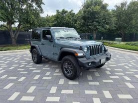 2024 JEEP WRANGLER 2 DOOR SUV V6, VVT, 3.6 LITER SPORT S SPORT UTILITY 2D