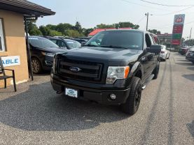 2013 FORD F150 SUPER CAB PICKUP V8, FLEX FUEL, 5.0 LITER STX PICKUP 4D 6 1/2 FT
