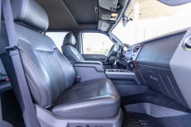 2011 FORD F250 SUPER DUTY CREW CAB PICKUP V8, TURBO DIESEL, 6.7L LARIAT PICKUP 4D 6 3/4 FT
