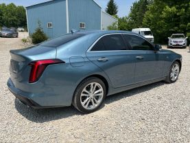 2023 CADILLAC CT4 SEDAN 4-CYL, TURBO, 2.0 LITER LUXURY SEDAN 4D at T&T Repairables - used car dealership in Spencer, Indiana.