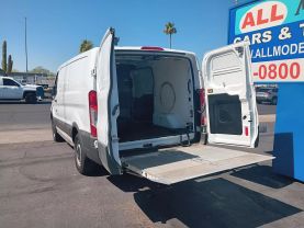 2017 FORD TRANSIT 250 VAN CARGO V6, FLEX FUEL, 3.7 LITER LOW ROOF W/SLIDING SIDE DOOR W/RWB VAN 3D