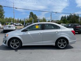 2015 CHEVROLET SONIC SEDAN 4-CYL, TURBO, 1.4 LITER RS SEDAN 4D