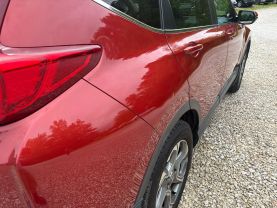 2019 HONDA CR-V SUV 4-CYL, TURBO, 1.5 LITER EX-L SPORT UTILITY 4D at T&T Repairables - used car dealership in Spencer, Indiana.