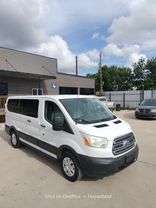 2015 FORD TRANSIT 150 WAGON PASSENGER V6, FLEX FUEL, 3.7 LITER XLT W/LOW ROOF W/60/40 SIDE DOOR VAN 3D at Motors On Wheels - used car dealership in Houston, Texas.