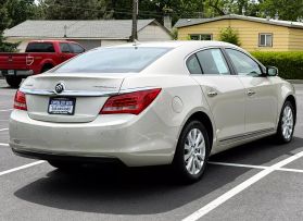 2014 BUICK LACROSSE SEDAN CHAMPAGNE SILVER METALLIC AUTOMATIC - Capital City Auto