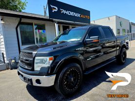 2014 FORD F150 SUPERCREW CAB PICKUP V6, ECOBOOST, 3.5L LARIAT PICKUP 4D 5 1/2 FT