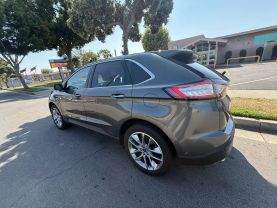 2015 FORD EDGE SUV V6, 3.5 LITER TITANIUM SPORT UTILITY 4D