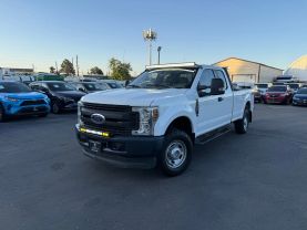 2018 FORD F250 SUPER DUTY SUPER CAB PICKUP V8, FLEX FUEL, 6.2 LITER XL PICKUP 4D 8 FT