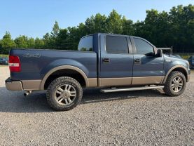 2005 FORD F150 SUPERCREW CAB PICKUP V8, 5.4 LITER LARIAT PICKUP 4D 5 1/2 FT at T&T Repairables - used car dealership in Spencer, Indiana.