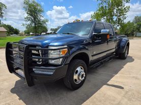 2015 FORD F350 SUPER DUTY CREW CAB PICKUP V8, TURBO DIESEL, 6.7L KING RANCH PICKUP 4D 8 FT
