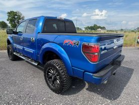 2014 FORD F150 SUPERCREW CAB PICKUP V8, FLEX FUEL, 5.0 LITER FX4 PICKUP 4D 5 1/2 FT