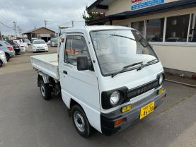 1990 SUZUKI CARRY PICKUP F6A DUMP TRUCK