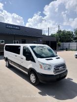 2015 FORD TRANSIT 350 WAGON PASSENGER V6, FLEX FUEL, 3.7 LITER XLT W/LOW ROOF W/60/40 SIDE DOOR VAN 3D at Motors On Wheels - used car dealership in Houston, Texas.
