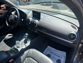 2016 AUDI A3 SEDAN 4-CYL, TURBO, 1.8 LITER 1.8T PREMIUM SEDAN 4D