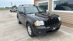 2008 JEEP GRAND CHEROKEE SUV V8, FLEX FUEL, 4.7 LITER LAREDO SPORT UTILITY 4D