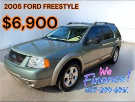 2005 FORD FREESTYLE SUV V6, 3.0 LITER SEL SPORT UTILITY 4D