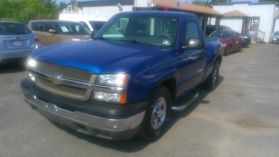 2004 CHEVROLET SILVERADO 1500 REGULAR CAB PICKUP V8, 5.3 LITER WORK TRUCK PICKUP 2D 6 1/2 FT