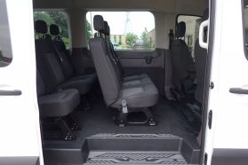 2023 FORD TRANSIT 350 PASSENGER VAN PASSENGER V6, ECOBOOST, TWIN TURBO, 3.5 LITER XL W/MEDIUM ROOF VAN 3D