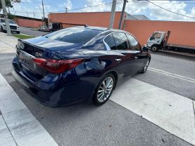 2022 INFINITI Q50 SEDAN V6, TWIN TURBO, 3.0 LITER LUXE SEDAN 4D