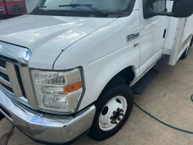 2014 FORD E350 SUPER DUTY CUTAWAY CUTAWAY V8, FLEX FUEL, 5.4 LITER CUTAWAY VAN 2D