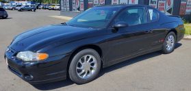 2001 CHEVROLET MONTE CARLO COUPE V6, 3.8 LITER SS COUPE 2D