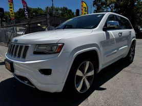 2014 JEEP GRAND CHEROKEE SUV V6, FLEX FUEL, 3.6 LITER OVERLAND SPORT UTILITY 4D