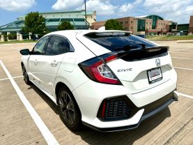 2019 HONDA CIVIC HATCHBACK 4-CYL, TURBO, 1.5 LITER EX HATCHBACK 4D
