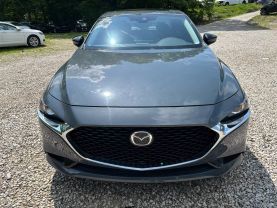 2022 MAZDA MAZDA3 SEDAN 4-CYL, SKYACTIV-G, 2.5 LITER CARBON EDITION SEDAN 4D at T&T Repairables - used car dealership in Spencer, Indiana.