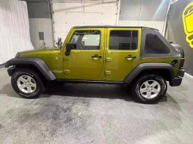 2007 JEEP WRANGLER SUV V6, 3.8 LITER UNLIMITED X SPORT UTILITY 4D