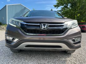 2015 HONDA CR-V SUV 4-CYL, I-VTEC, 2.4 LITER EX-L SPORT UTILITY 4D at T&T Repairables - used car dealership in Spencer, Indiana.