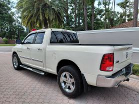 2010 DODGE RAM 1500 QUAD CAB PICKUP V8, HEMI, 5.7 LITER SLT PICKUP 4D 6 1/3 FT