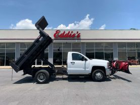 2015 CHEVROLET SILVERADO 3500 HD 9FT DUMP TRUCK WITH 8 1/2 FT BOSS SNOW PLOW DUMP TRUCKS V8, 6.0 LITER REG CAB 2D - Eddies Auto Sales