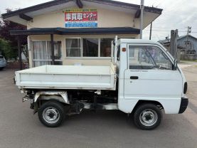 1990 SUZUKI CARRY PICKUP F6A DUMP TRUCK