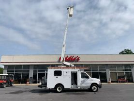 2018 FORD E350 SUPER DUTY CUTAWAY 36FT CABLE SPLICER BUCKET VAN ALTEC AT200A BUCKET TRUCKS V10, 6.8 LITER CUTAWAY VAN 2D - Eddies Auto Sales