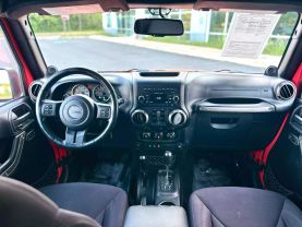 2013 JEEP WRANGLER SUV V6, 3.6 LITER UNLIMITED SPORT SUV 4D