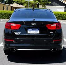 2015 KIA OPTIMA SEDAN EBONY BLACK AUTOMATIC - Capital City Auto